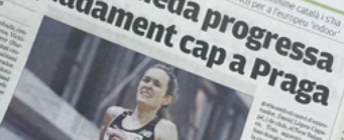 Victoria Sauleda avanza con pasos firmes hacia el europeo de Praga Victoria Sauleda avanza con pasos firmes hacia el europeo de Praga