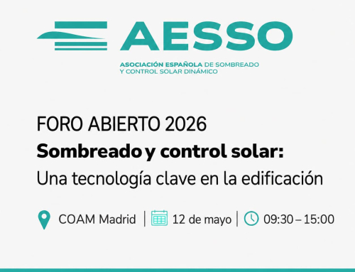 Sombreado y control solar: una tecnología clave en la edificación. Primer Foro Abierto de AESSO